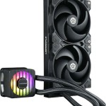 Enermax LIQMAXFLO SR Υδρόψυξη Επεξεργαστή Διπλού Ανεμιστήρα 120mm για Socket AM4/AM5/1700/1200/115x με ARGB Φωτισμό