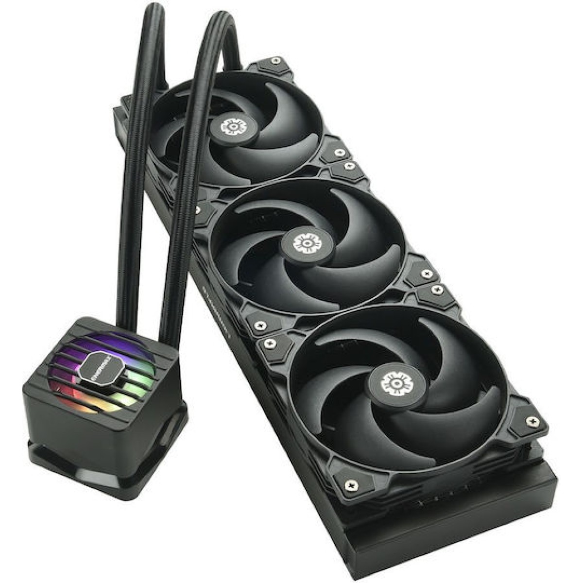 Enermax LIQMAXFLO SR Υδρόψυξη Επεξεργαστή Τριπλού Ανεμιστήρα 120mm για Socket AM4/AM5/1700/1200/115x με ARGB Φωτισμό