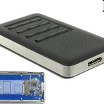 DeLock Θήκη για Σκληρό Δίσκο M.2 SATA III με σύνδεση USB2.0
