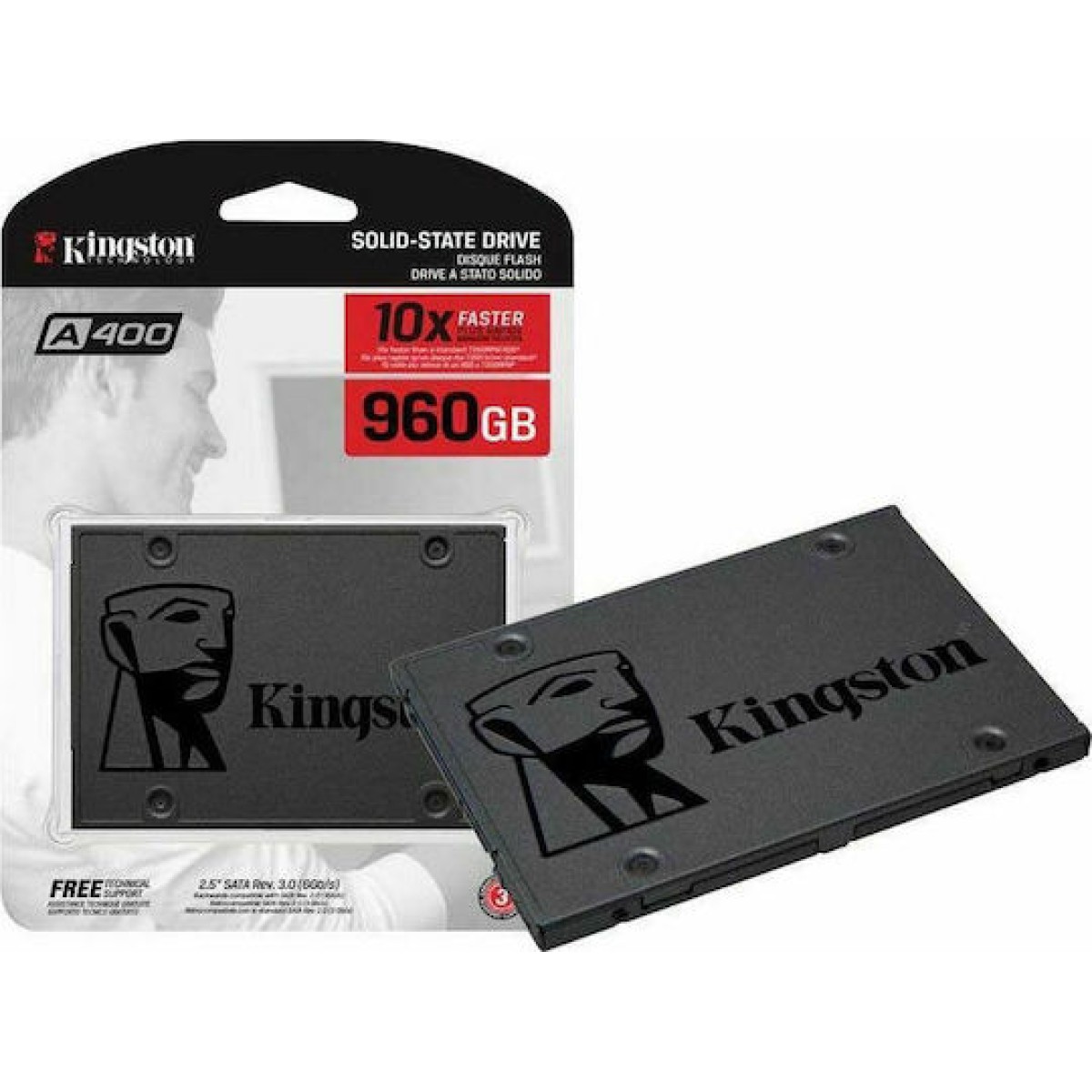 Kingston A400 SSD 960GB 2.5\'\' SATA III