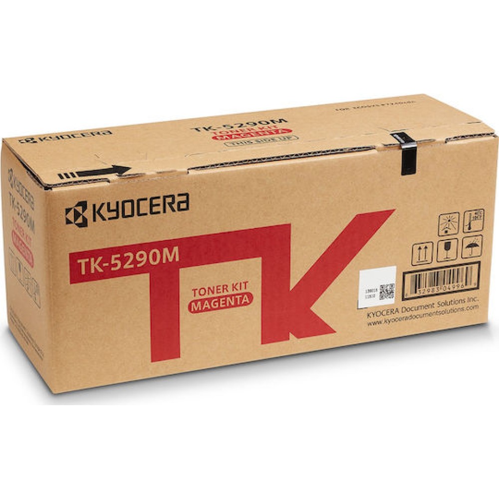 Kyocera TK-5290M Γνήσιο Toner Laser Εκτυπωτή Ματζέντα 13000 Σελίδων (1T02TXBNL0)