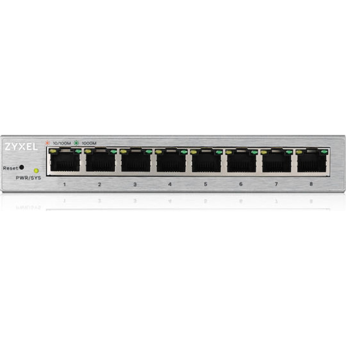 Zyxel GS1200-8 Managed L2 Switch με 8 Θύρες Gigabit (1Gbps) Ethernet