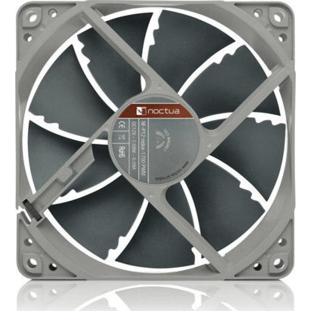 Noctua NF-P12 redux-1700 Case Fan 120mm με Σύνδεση 4-Pin PWM Γκρι