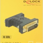 DeLock Μετατροπέας DVI-D male σε DVI-I female (63313)