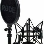 Rode SM-6 Υποδοχή Μικροφώνου Αντικραδασμική Βάση με Pop Filter