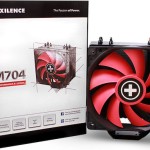 Xilence M704 Ψύκτρα Επεξεργαστή για Socket AM4/115x/AM3/AM3+ Κόκκινη
