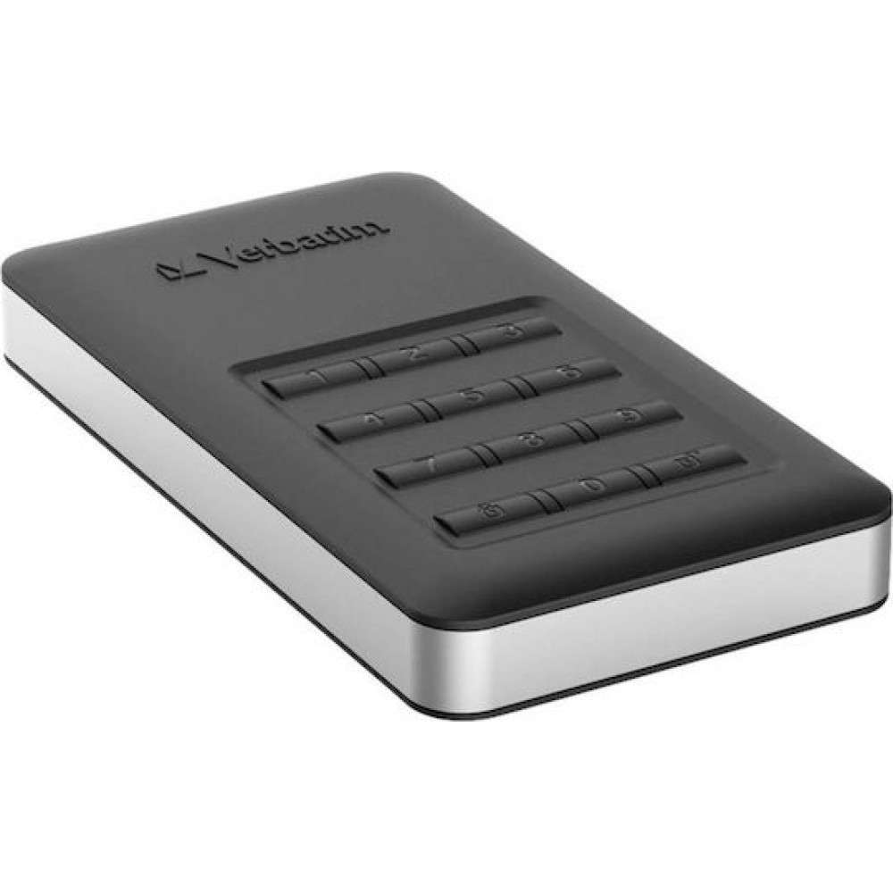 Verbatim Store 'n' Go Secure with Keypad Access USB 3.1 / USB-C Εξωτερικός HDD 1TB 2.5
