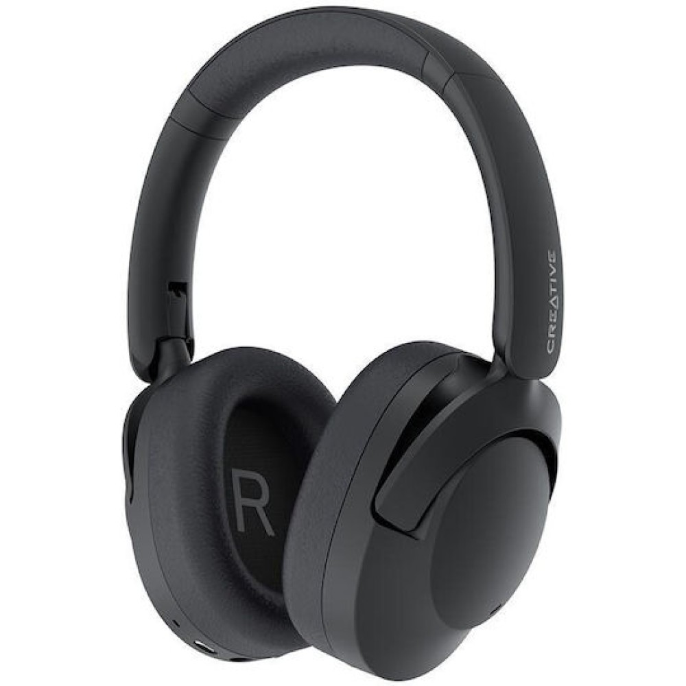 Creative Zen Hybrid 2 Ασύρματα / Ενσύρματα Over Ear Ακουστικά με Ραδιόφωνο με 67 ώρες Λειτουργίας και Quick Charge Μαύρα