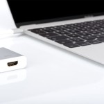Digitus Μετατροπέας USB-C male σε HDMI female Λευκό (DA-70836)