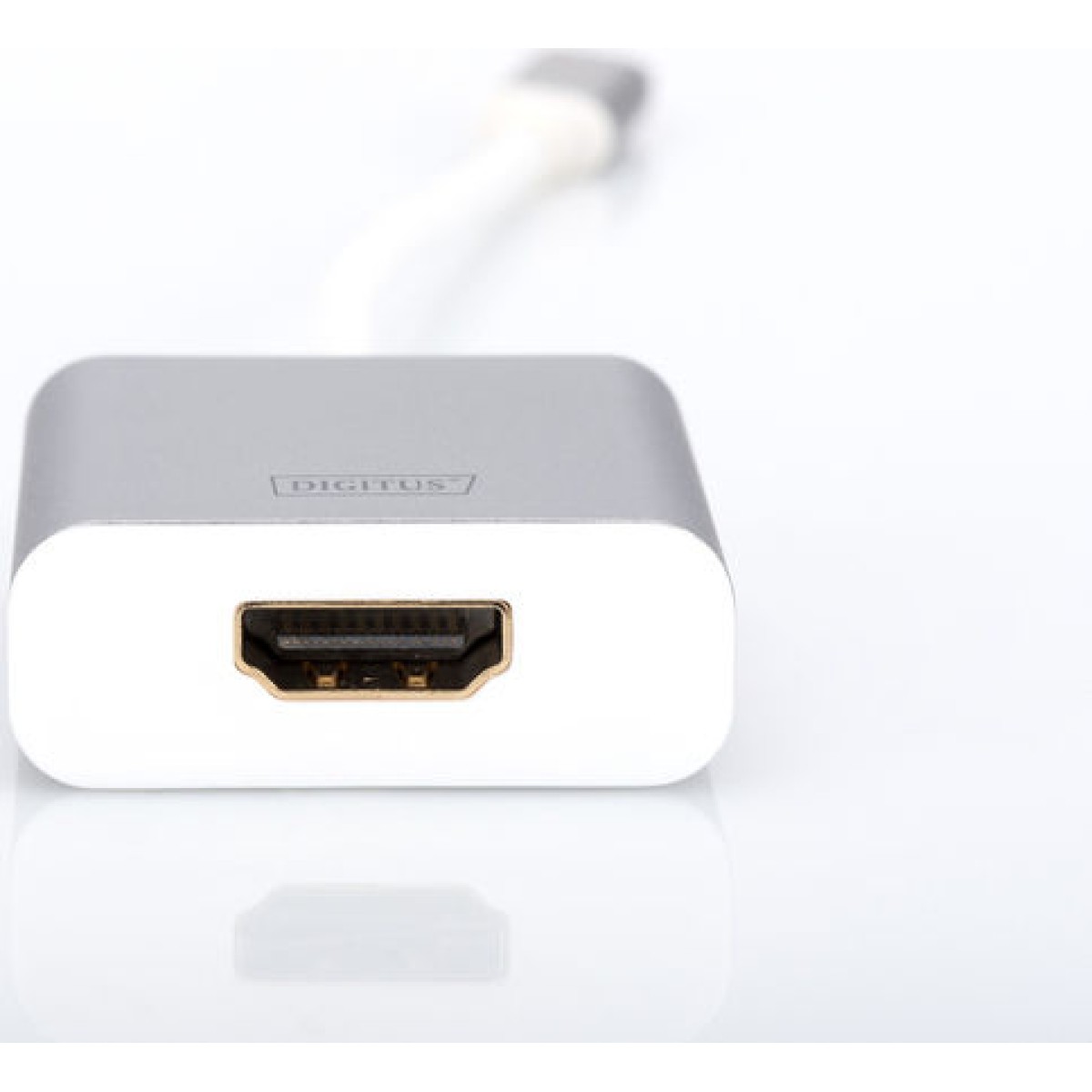 Digitus Μετατροπέας USB-C male σε HDMI female Λευκό (DA-70836)