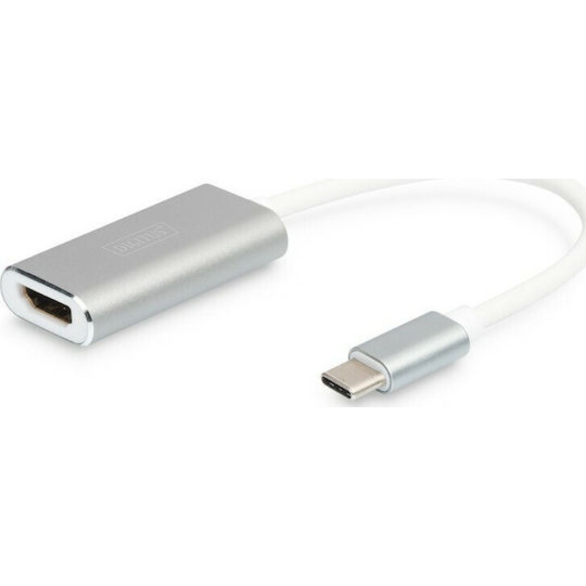 Digitus Μετατροπέας USB-C male σε HDMI female Λευκό (DA-70836)