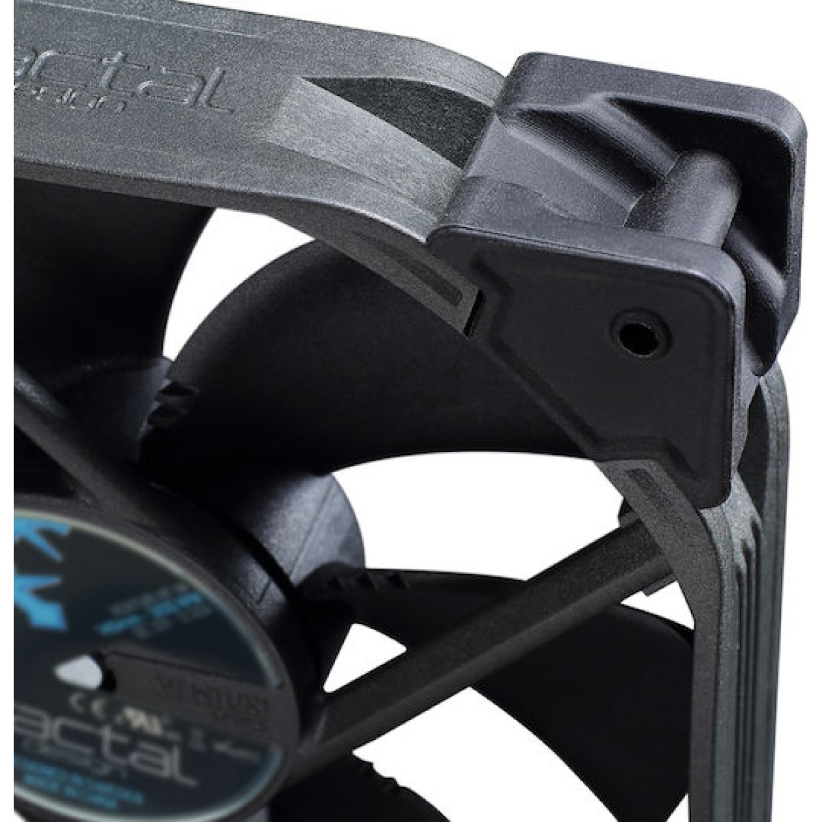 Fractal Design Venturi HF-12 Case Fan 120mm με Σύνδεση 4-Pin PWM Λευκό