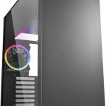 Sharkoon Pure Steel RGB Gaming Midi Tower Κουτί Υπολογιστή με Πλαϊνό Παράθυρο Μαύρο