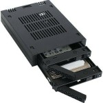 Icy Dock ExpressCage 2x 2.5 Inch SAS/SATA HDD/SSD Mobile Rack for External 3.5 Inch Bay-Comparable to Tray-less Design Μαύρο (MB742SP-B)
