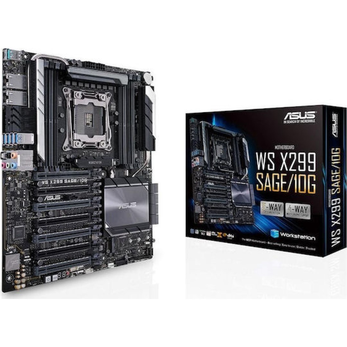 Asus WS X299 Sage/10G Motherboard SSI CEB με Intel 2066 Socket