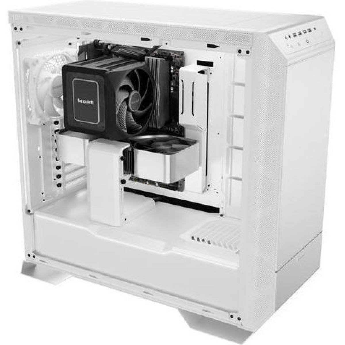Be Quiet Dark Base Pro 901 Gaming Full Tower Κουτί Υπολογιστή με Πλαϊνό Παράθυρο και RGB Φωτισμό Λευκό