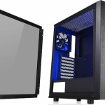 Thermaltake Versa J25 Tempered Glass RGB Edition Gaming Midi Tower Κουτί Υπολογιστή με Πλαϊνό Παράθυρο Μαύρο