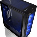 Thermaltake Versa J25 Tempered Glass RGB Edition Gaming Midi Tower Κουτί Υπολογιστή με Πλαϊνό Παράθυρο Μαύρο
