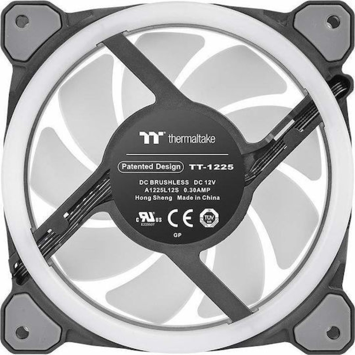 Thermaltake Riing Trio 12 RGB Radiator Fan TT Premium Case Fan 120mm με Σύνδεση 4-Pin PWM 3τμχ