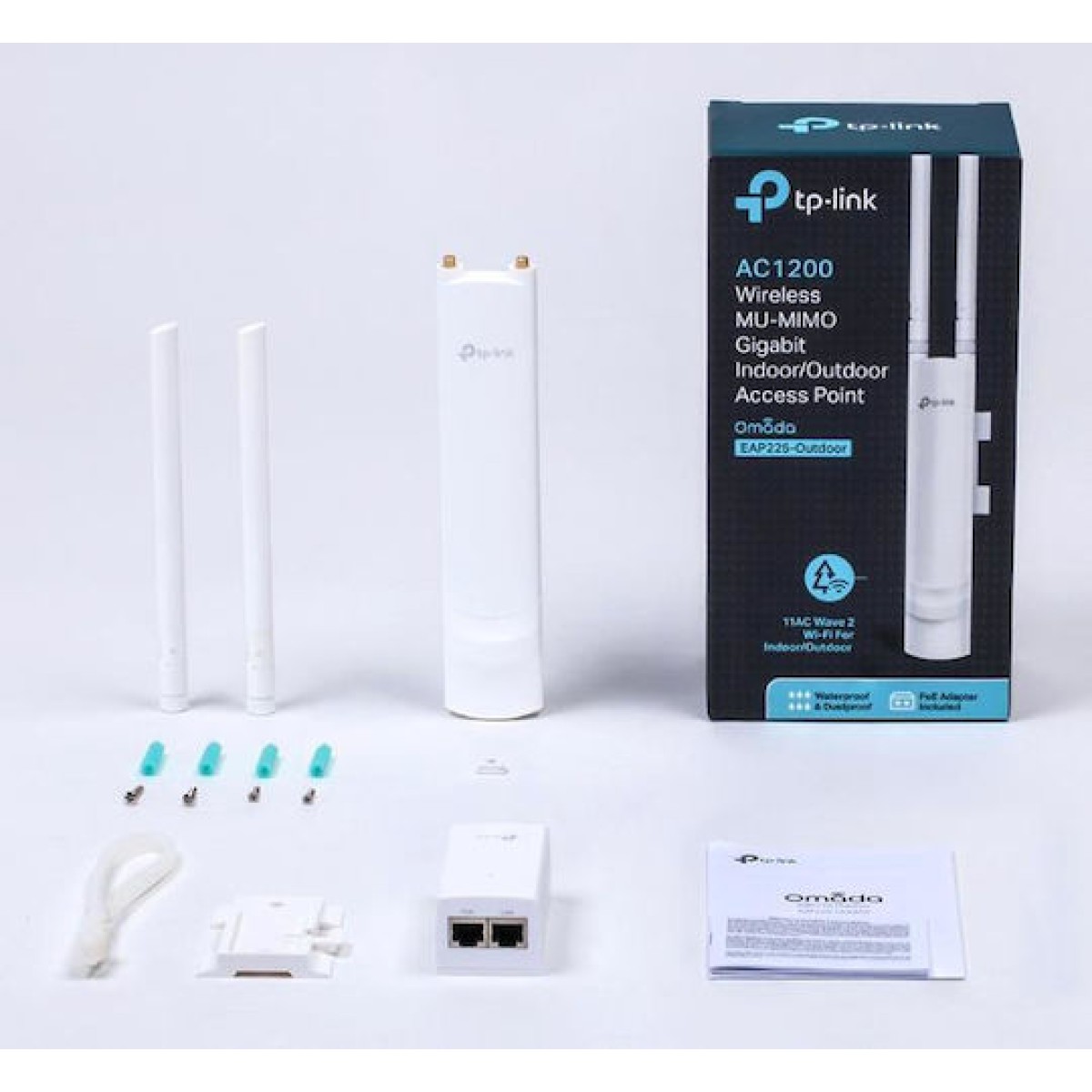 TP-LINK EAP225-Outdoor v3 Access Point Wi‑Fi 5 Dual Band (2.4 & 5GHz) για Εξωτερική τοποθέτηση