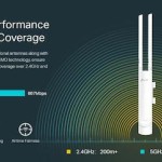 TP-LINK EAP225-Outdoor v3 Access Point Wi‑Fi 5 Dual Band (2.4 & 5GHz) για Εξωτερική τοποθέτηση