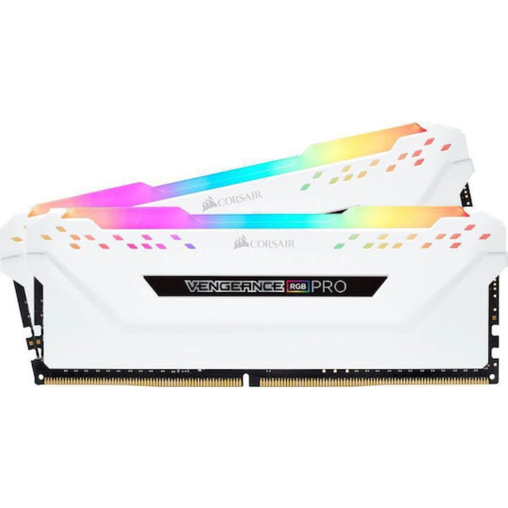Corsair Vengeance RGB Pro DDR4 32GB RAM με 2x16GB Modules και Ταχύτητα 2666 για Desktop