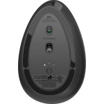 Logitech MX Vertical Ασύρματο & Ενσύρματο Εργονομικό Bluetooth Ποντίκι Μαύρο