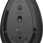 Logitech MX Vertical Ασύρματο & Ενσύρματο Εργονομικό Bluetooth Ποντίκι Μαύρο