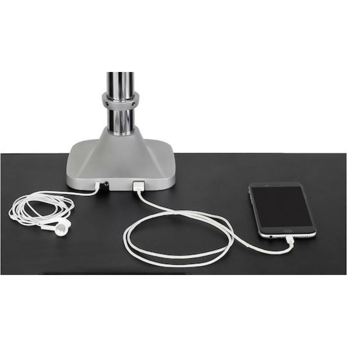 Icy Box Βάση Γραφείου για 3 Οθόνες έως 32