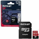 Patriot EP Series microSDXC 128GB Class 10 U3 V30 A1 UHS-I