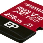 Patriot EP microSDXC 256GB Class 10 U3 V30 A1 UHS-I με αντάπτορα