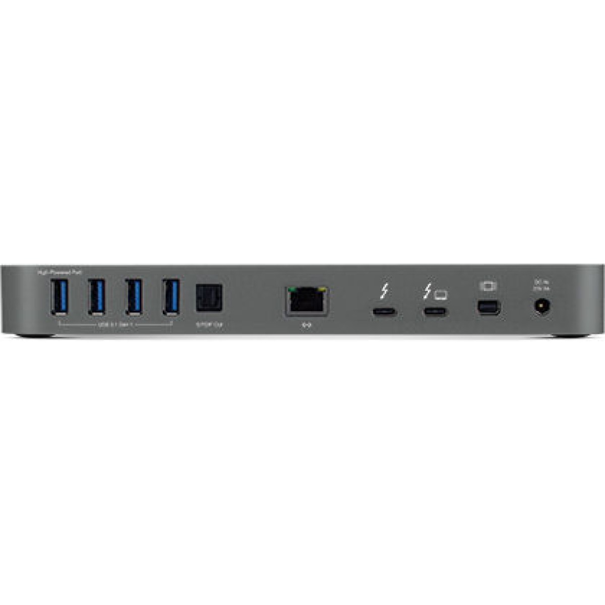 OWC USB-C Docking Station με DisplayPort 4K PD Ethernet και συνδεση 2 Οθονών Γκρι (OWCTB3DK14PSG)