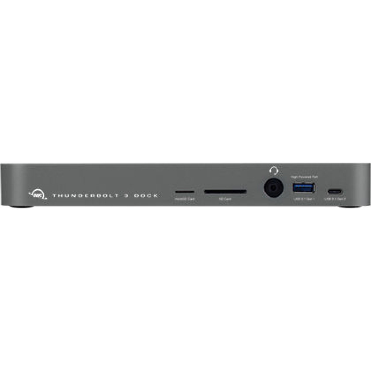 OWC USB-C Docking Station με DisplayPort 4K PD Ethernet και συνδεση 2 Οθονών Γκρι (OWCTB3DK14PSG)