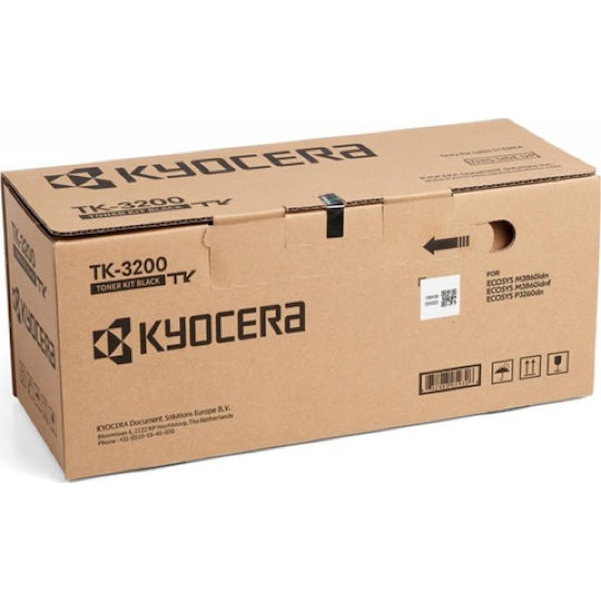 Kyocera TK-3200 Γνήσιο Toner Laser Εκτυπωτή Μαύρο 40000 Σελίδων (1T02X90NL0)