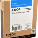Epson Singlepack UltraChrome XD2 Γνήσιο Μελάνι Εκτυπωτή InkJet Κυανό (C13T40D240)