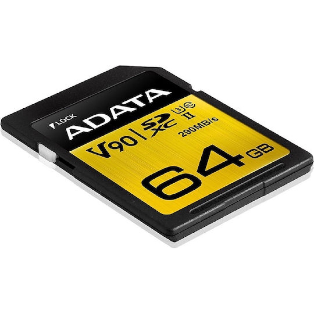 Adata Premier One SDXC 64GB Class 10 U3 V90 UHS-II