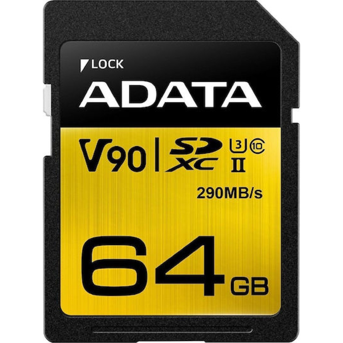 Adata Premier One SDXC 64GB Class 10 U3 V90 UHS-II