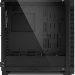 Sharkoon Elite Shark CA200G Gaming Midi Tower Κουτί Υπολογιστή με Πλαϊνό Παράθυρο και RGB Φωτισμό Μαύρο