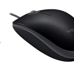 Logitech B110 Silent Ενσύρματο Ποντίκι Μαύρο
