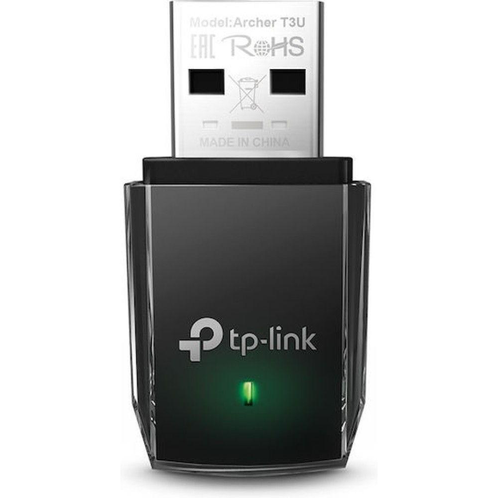 TP-LINK Archer T3U v1 Ασύρματος USB Αντάπτορας Δικτύου 1300Mbps