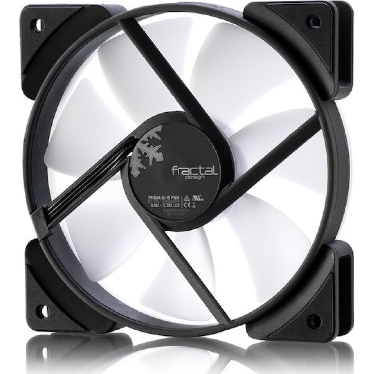 Fractal Design Prisma AL-12 Case Fan 120mm με ARGB Φωτισμό και Σύνδεση 3-Pin