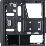 Inter-Tech C-3 SAPHIR Gaming Midi Tower Κουτί Υπολογιστή με Πλαϊνό Παράθυρο και RGB Φωτισμό Μαύρο