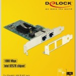 DeLock Ενσύρματη Κάρτα Δικτύου Gigabit (1Gbps) Ethernet PCI-e