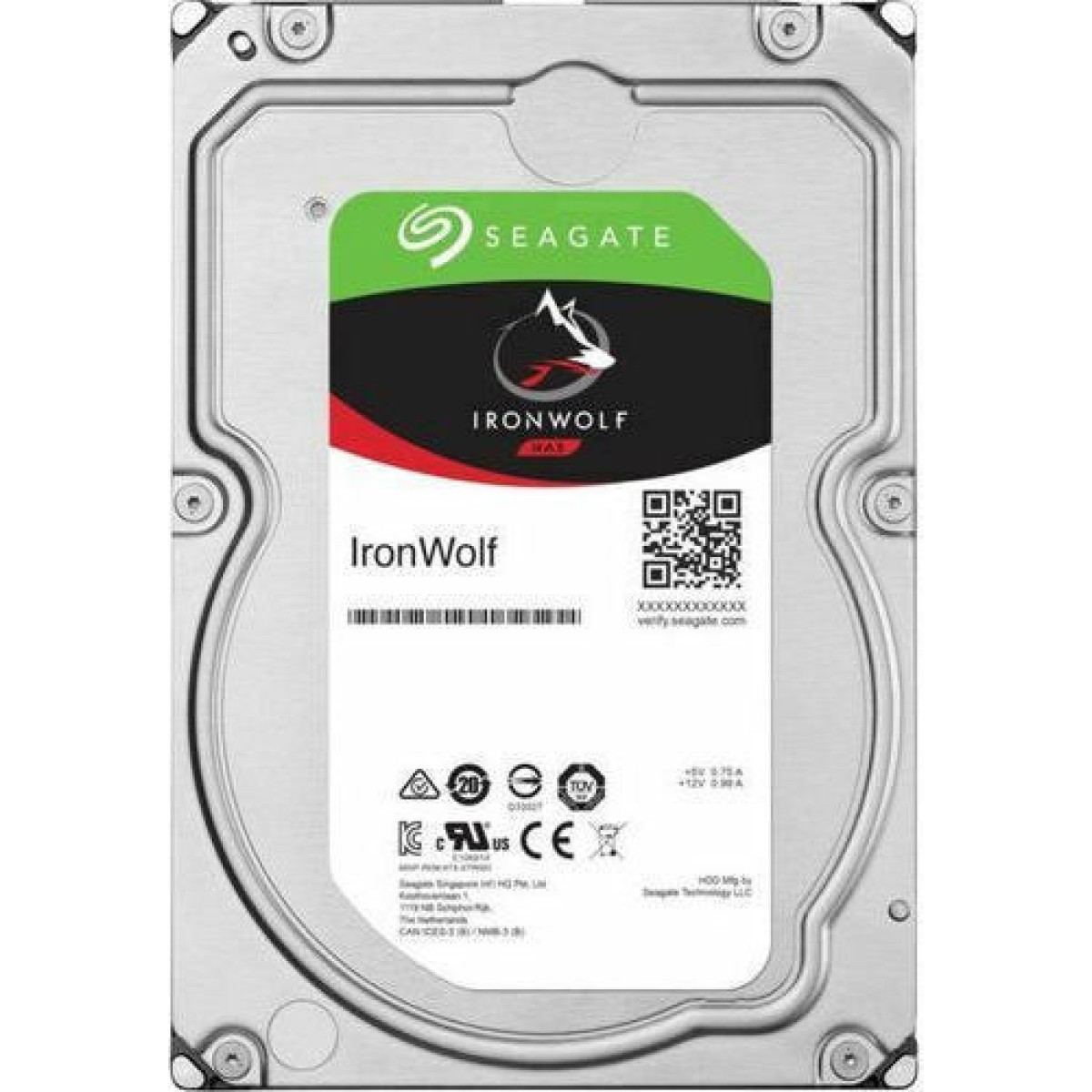 Seagate IronWolf Nas 12TB HDD Σκληρός Δίσκος 3.5
