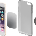 Goobay Βάση Κινητού Αυτοκινήτου Magnetic Bracket Set Slim με Μαγνήτη