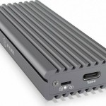 Icy Box Θήκη για Σκληρό Δίσκο M.2 PCI Express NVME με σύνδεση USB 3.1 Type-C σε Γκρι χρώμα