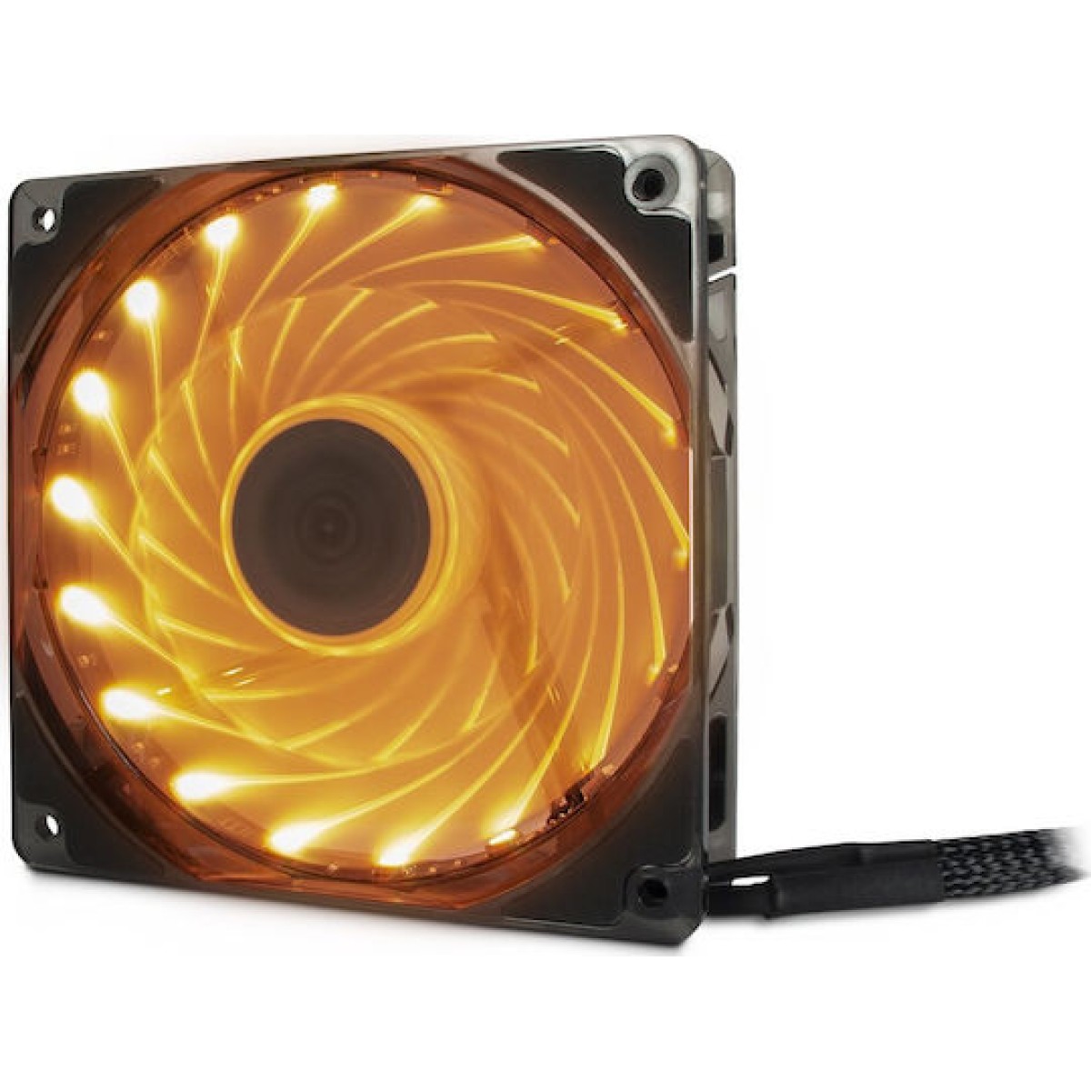 Inter-Tech L-12025 Aura RGB Case Fan με Σύνδεση 4-Pin PWM