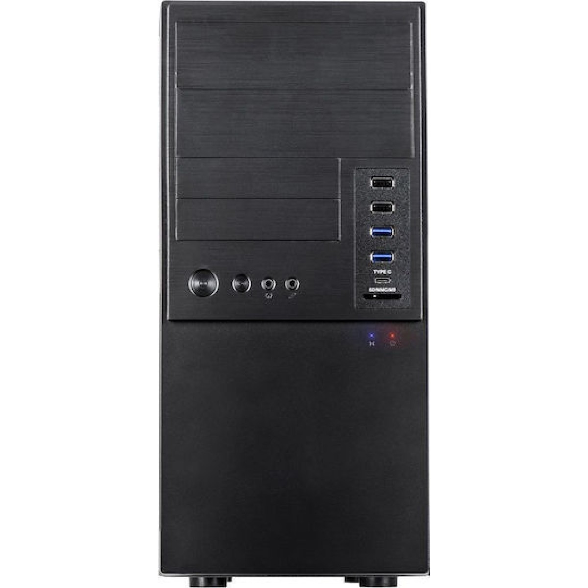 Inter-Tech IT-6865 Micro Tower Κουτί Υπολογιστή Μαύρο