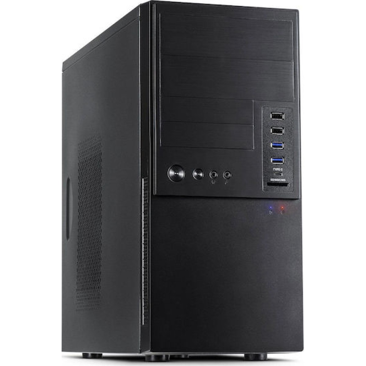 Inter-Tech IT-6865 Micro Tower Κουτί Υπολογιστή Μαύρο