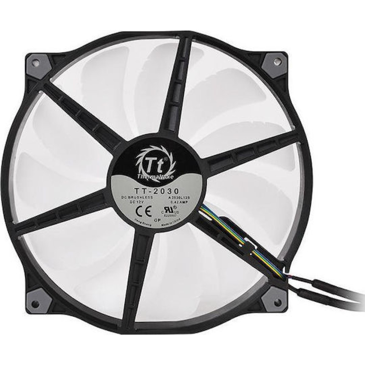 Thermaltake Pure 20 ARGB Sync Case Fan TT Premium Case Fan 200mm με Σύνδεση 4-Pin Molex